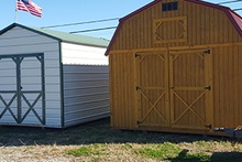 Outdoor portable shed